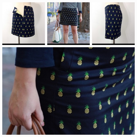 J. Crew Dresses & Skirts - J Crew Pineapple Skirt